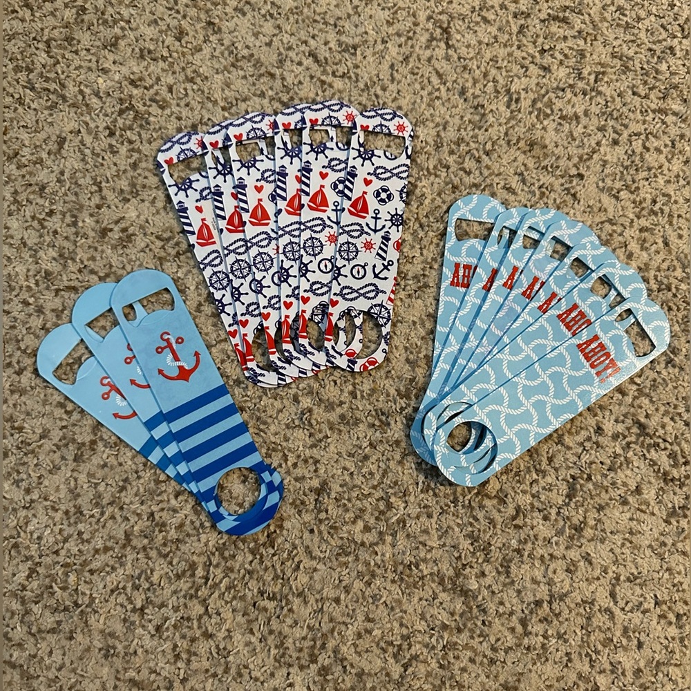 16 New Bottle Openers
